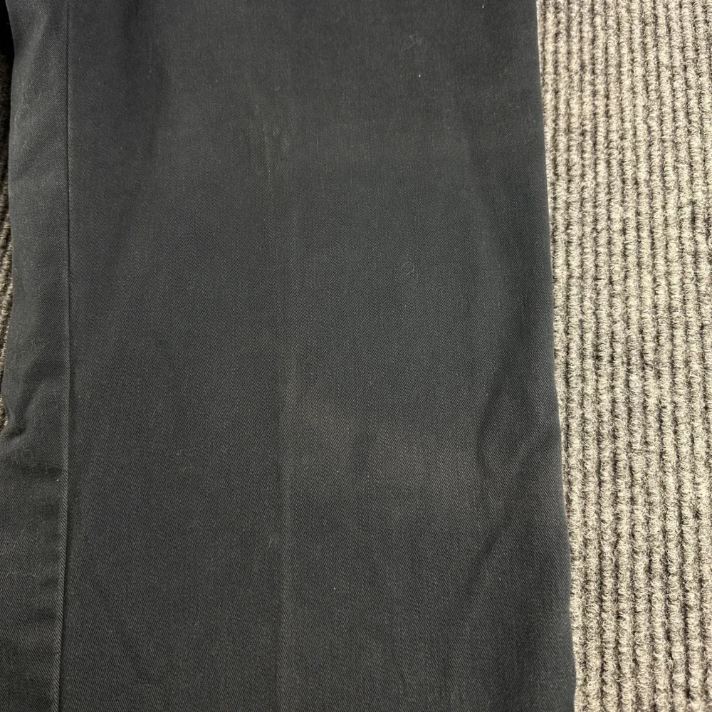 Polo Ralph Lauren Andrew Pant Men 38x30 Black Chino Trousers Straight Leg Cotton
